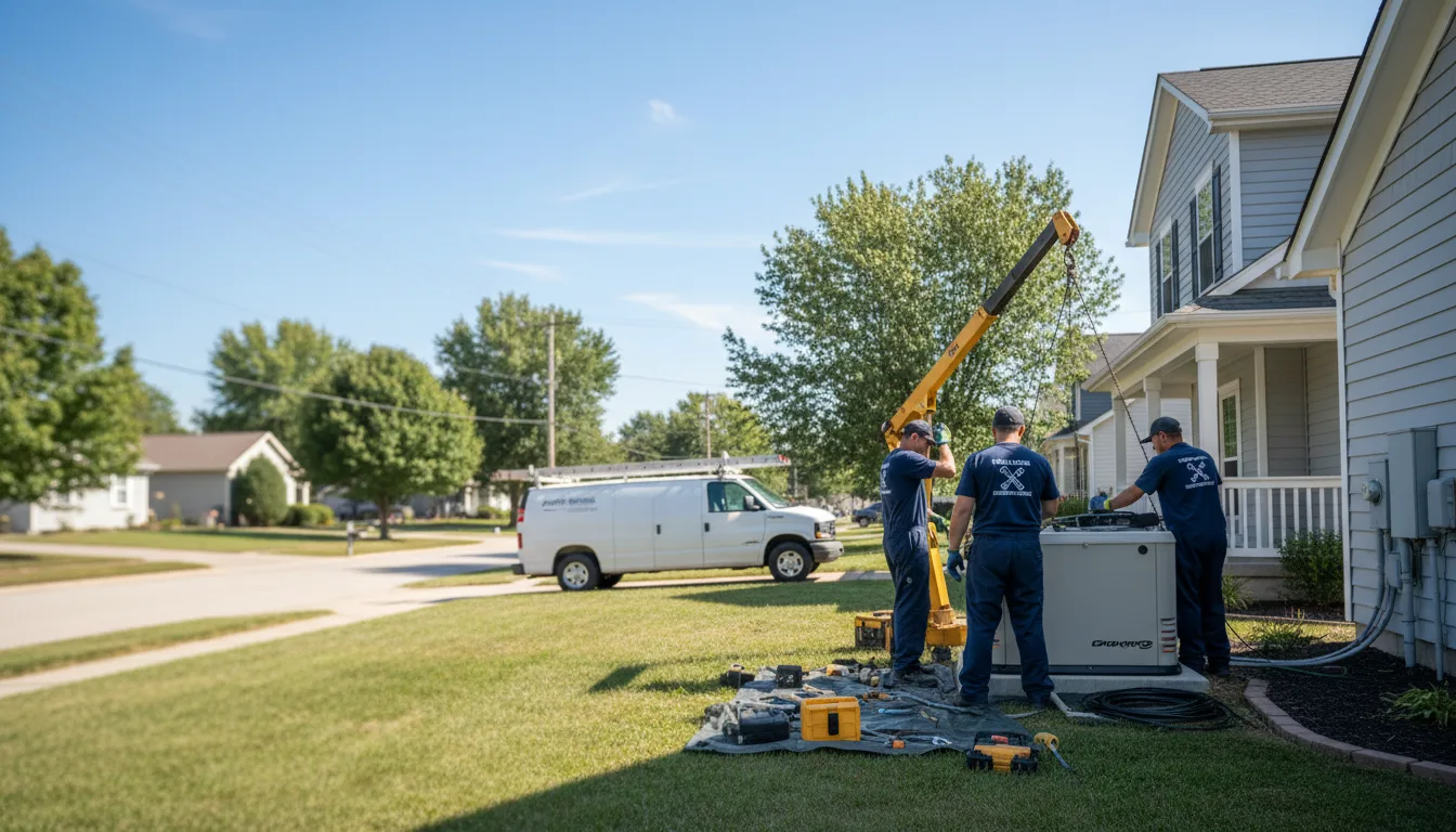 Generator Installation in Fayette City, PA near me
